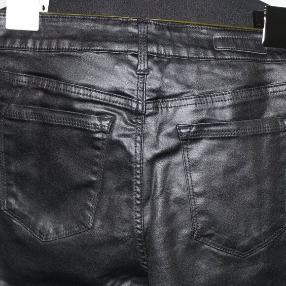 Social Standard by Sanctuary Ankle Skinny Faux Leather Ankle Skinny Jeans 4 - Picture 8 of 16